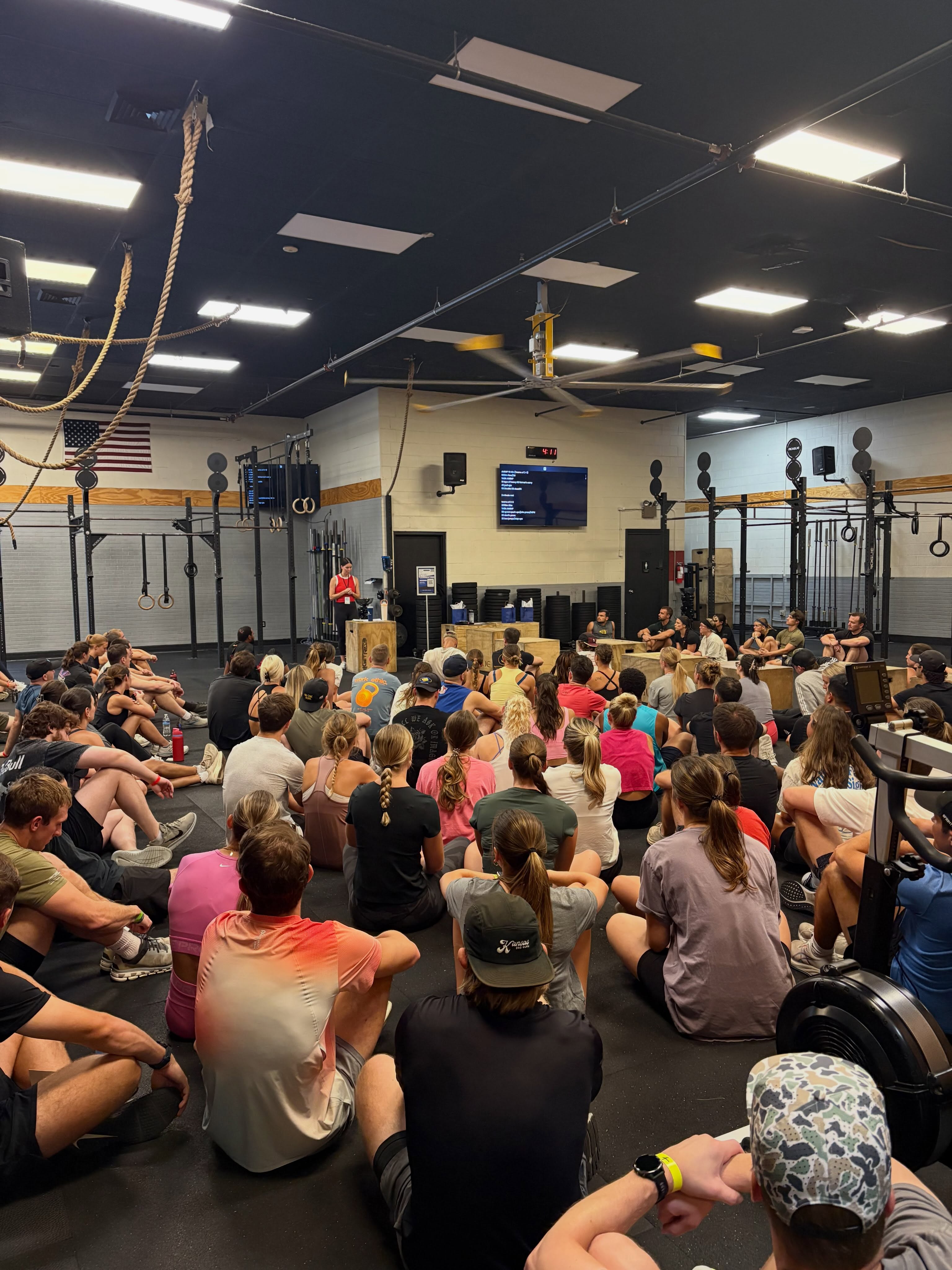 Faith and Fitness community gathering